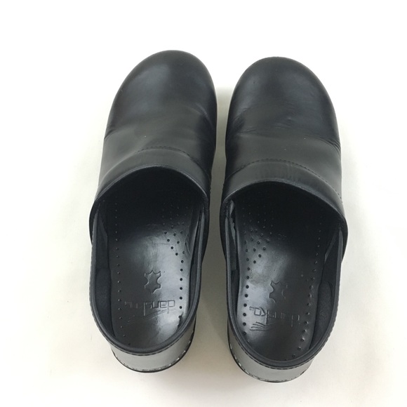 DANSKO Black Professional Mule Clogs Size 40 US9.5-10 - Picture 4 of 9